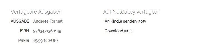 Netgalley-Format